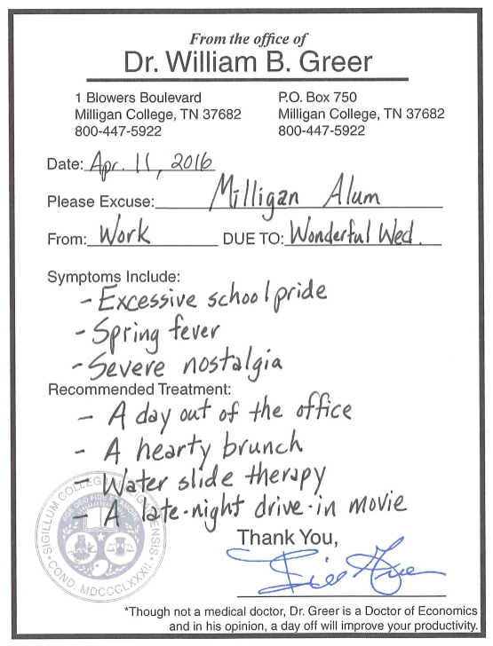 Wonderful Wednesday Note